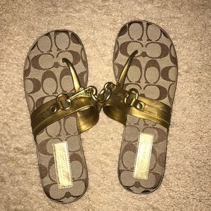 Coach sandals